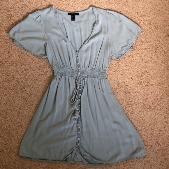 Short Sleeve Summer Dress - Picture 3 of 4